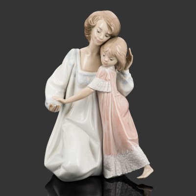 Купить Статуэтка "Спокойной ночи, дорогая", фарфор, Lladro, Испания, 1984-1989 гг.