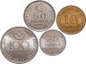 Купить Коморские острова набор монет 1977-1994 (4 штуки)