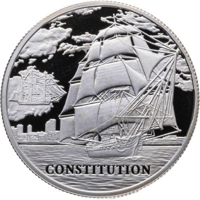 купить Беларусь 1 рубль 2010 "Парусные корабли - Конститьюшн"