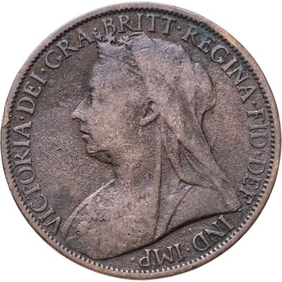 купить Великобритания 1 пенни (penny) 1900
