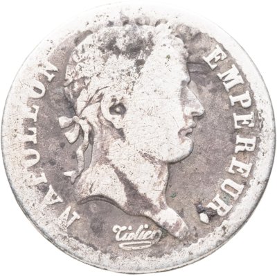 купить Франция 1/2 франка 1808 Наполеон Бонапарт