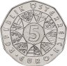 Купить Австрия 5 евро 2010 "75 лет Высокогорной дороге Гросглокнер"