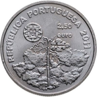 купить Португалия 2.5 евро (euro) 2011 Винодельческий ландшафт острова Пику