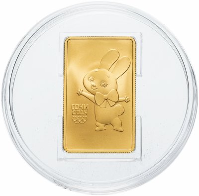 купить 100 рублей 2013 СПМД UNC "Зайка - талисман олимпиады в Сочи- Заяц"