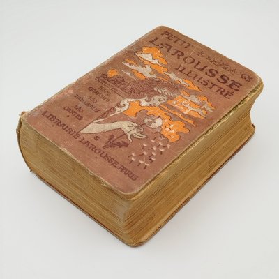 купить Энциклопедический словарь "Petit Larousse illustre" на французском языке, бумага, печать, Франция, 1912 г.