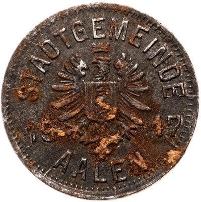 купить Германия, Аален 5 пфеннигов 1917