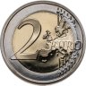 Купить Словения 2 евро 2015 "2000 лет римскому поселению Эмона на месте современной Любляны" Proof в капсуле