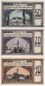 Купить Австрия набор из 3 банкнот 10, 20, 50 геллеров 1920