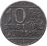 Купить Германия "Вормс" 10 пфеннигов 1918 нотгельд
