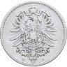 Купить Германия 1 марка (mark) 1876 F  знак монетного двора: "F" - Штутгарт