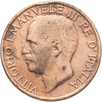 купить Италия 10 чентезимо (centesimi) 1928
