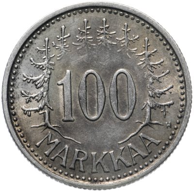 купить Финляндия 100 марок 1956