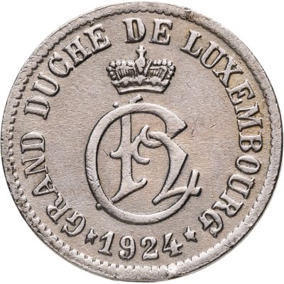 купить Люксембург 5 сантимов (centimes) 1924