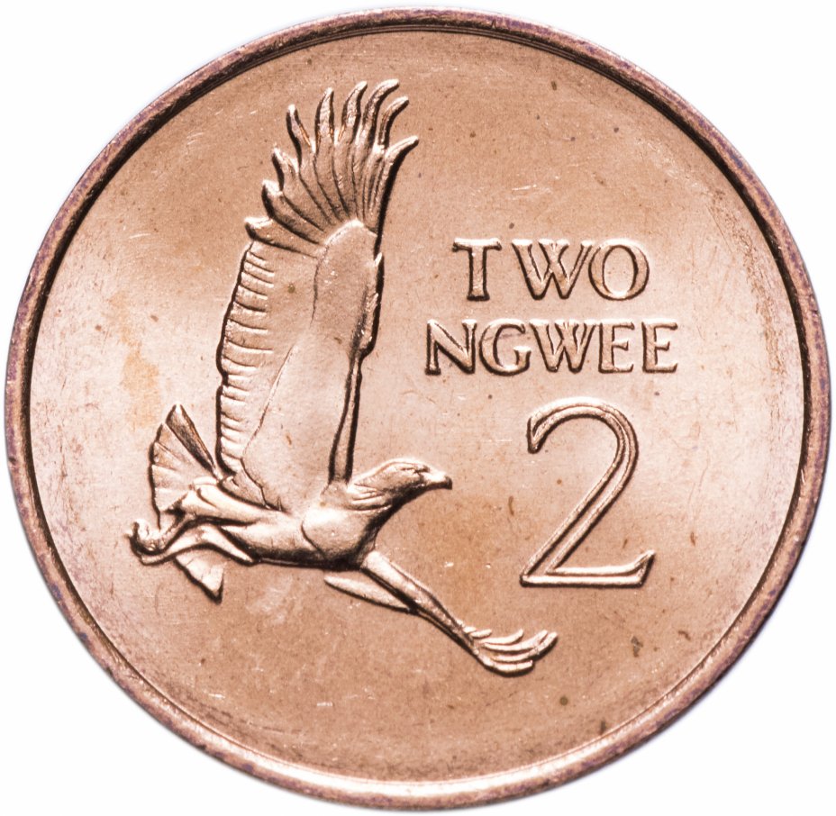 купить Замбия 2 нгве (ngwee) 1983