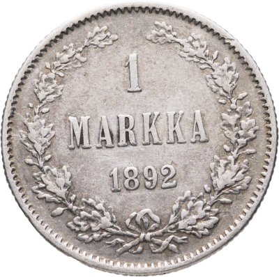купить 1 марка 1892 L Российская Финляндия