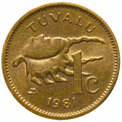 купить Тувалу 1 цент (cent) 1981