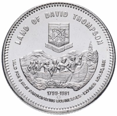 купить Канадский торговый доллар 1981 "Роки-Маунтин-Хаус"