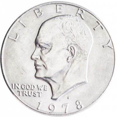 купить США 1 доллар 1978 Эйзенхауэр, двор D