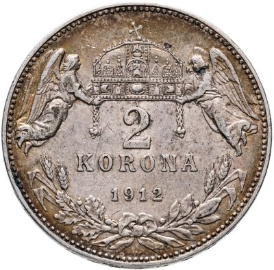 купить Венгрия 2 кроны (korona) 1912
