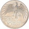 Купить ФРГ 10 марок 1972 F "Олимпиада в Мюнхене -Крыша стадиона"