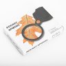 Купить Лупа 70 мм, 3-хкратная "Pocket Spiegel" карманная, складная, кожаный чехол, Alingar