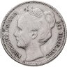 Купить Нидерланды 1\2 гульдена 1907 Королева Вильгельмина