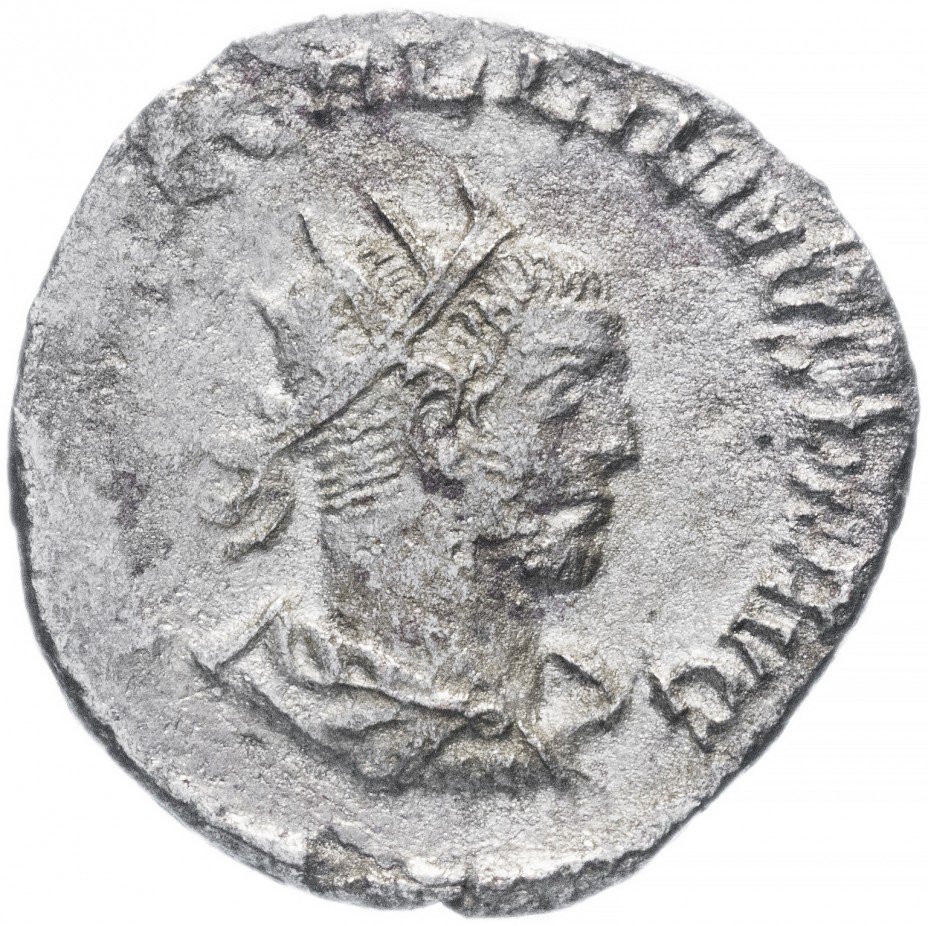 купить Римская Империя Галлиен 253–268 гг антониниан (реверс: императоры Валериан и Галлиен стоят лицом друг к другу)