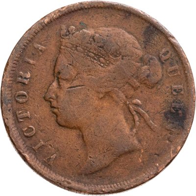 купить Стрейтс Сетлментс 1 цент (cent) 1889