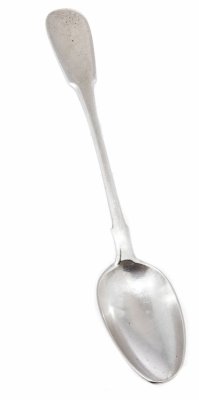 Купить Ложечка чайная лаконичной формы, серебро 84 пр., мастер МР, Российская Империя, 1908-1917 гг.