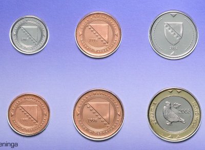 купить Босния и Герцеговина набор из 6 монет 1998-2008 в буклете