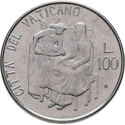 купить Ватикан 100 лир (lire) 1981
