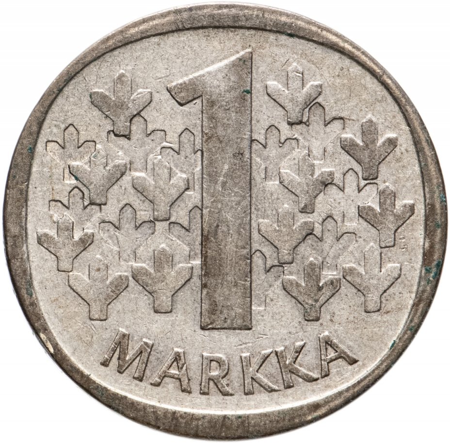 купить Финляндия 1 марка (markka) 1964-1967 случайная дата