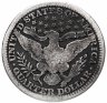 Купить США 25 центов (квотер, 1/4 доллара, quarter dollar) 1914 Barber Quarter Без отметки монетного двора