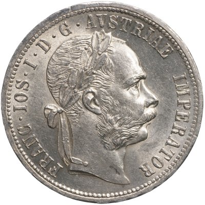 купить Австро-Венгрия [Австрия] 1 флорин 1877 [KM#2222]