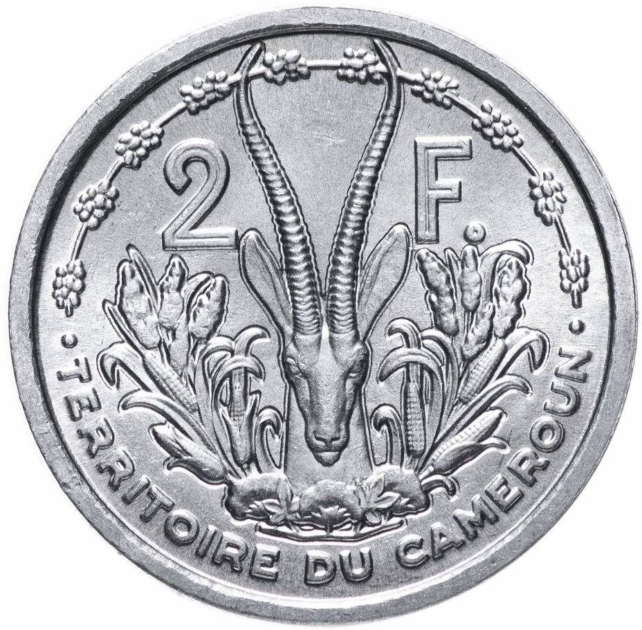 купить Камерун 2 франка 1948