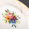 Купить Тарелка с цветочным декором, фарфор, роспись, золочение, Европа, 1870-1890 гг.