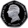 Купить Соломоновы Острова 50 центов 2025 «75-летие Золушки»