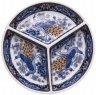 Купить Набор из пасхального подноса и съёмной менажницы, с изображениями павлинов, фарфор, Elan Gallery, Российская Федерация, 2004-2015 гг.