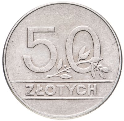 купить Польша 50 злотых 1990
