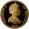Купить Остров Святой Елены 25 пенсов 2013 "Наполеоновские войны"