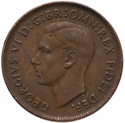 купить Австралия 1 пенни 1949-1952, случайная дата