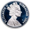 Купить Гибралтар 5 фунтов 2004 "Курская Битва" Курск Вторая Мировая Война