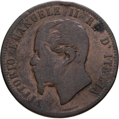 купить Италия 10 чентезимо 1862