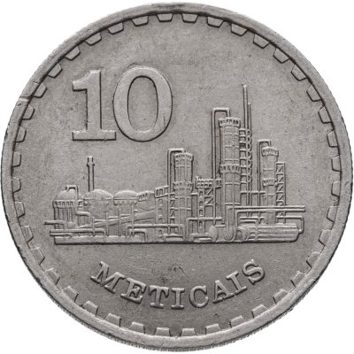 купить Мозамбик 10 метикалов (meticais) 1980