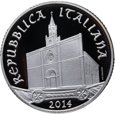 купить Италия 10 евро (euro) 2014 Искусство Италии - Атри, Абруццо