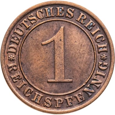 купить Германия 1 рейхспфенниг (reichspfennig) 1932