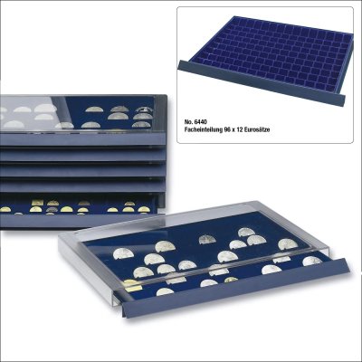 купить Бокс Stapelelement SAFE 6440 на 12 полных наборов Евро (SAFE, Германия)