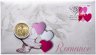 Купить Тувалу 1 доллар (dollar) 2014 "Любовь навсегда" (в конверте с маркой)