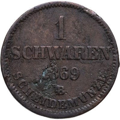 купить Ольденбург 1 шварен 1869