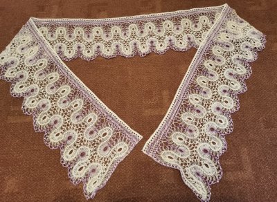 купить Подзор для кровати, хлопок, кружево, 1950-1959 гг.